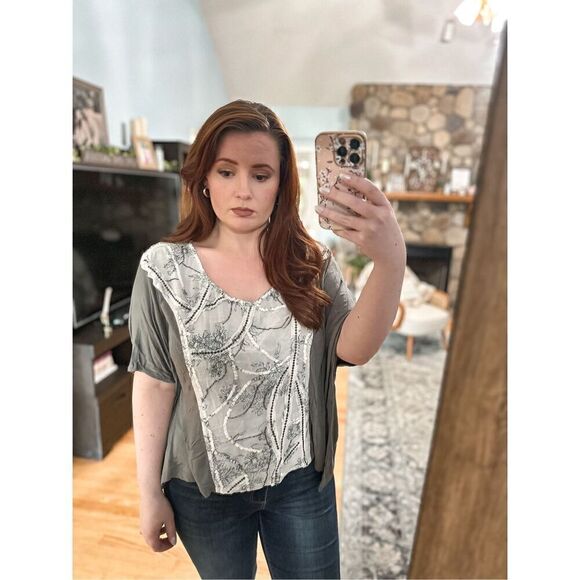 Anthropologie Deletta top - Picture 8 of 11